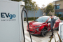 2022 Chevrolet Bolt EUV at EVgo fast-charging station