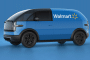 Canoo Lifestyle Delivery Vehicle with Walmart logo