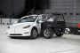 2023 Tesla Model Y in the IIHS side impact test