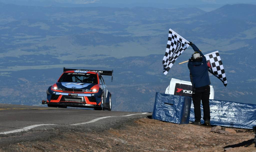 Hyundai Ioniq 5 N TA Spec at 2024 Pikes Peak International Hill Climb