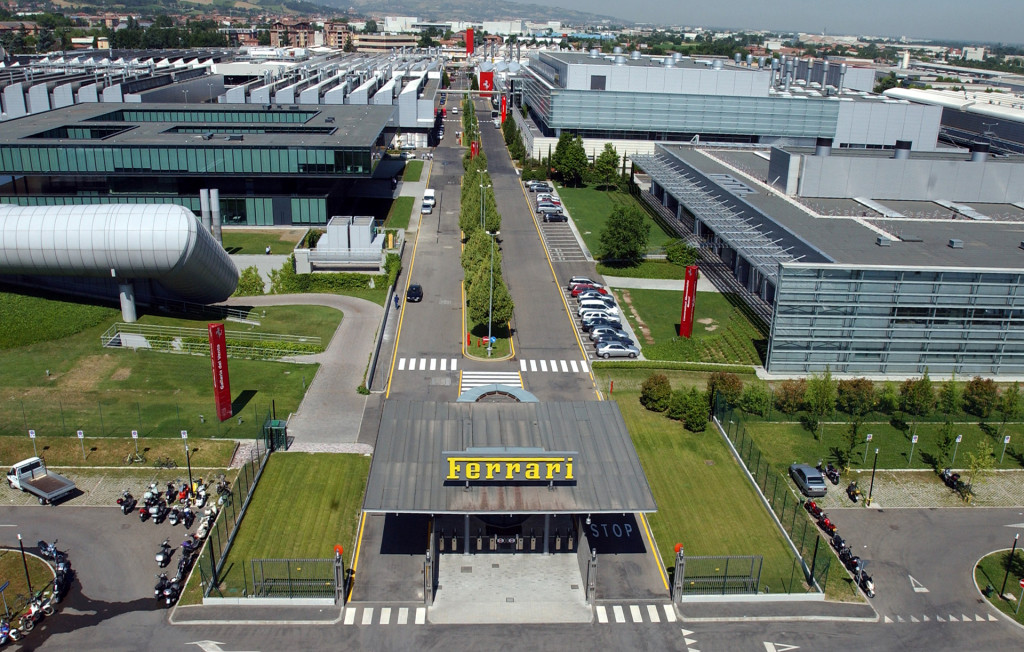 Ferrari plant in Maranello, Italy