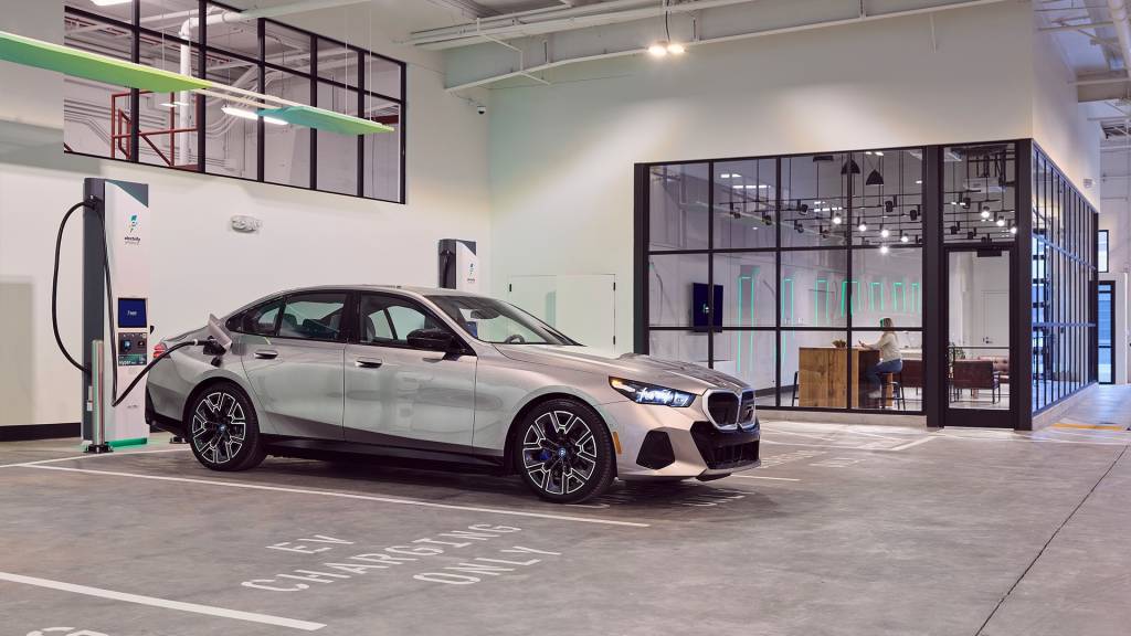 First Electrify America indoor charging station opens in San Francisco