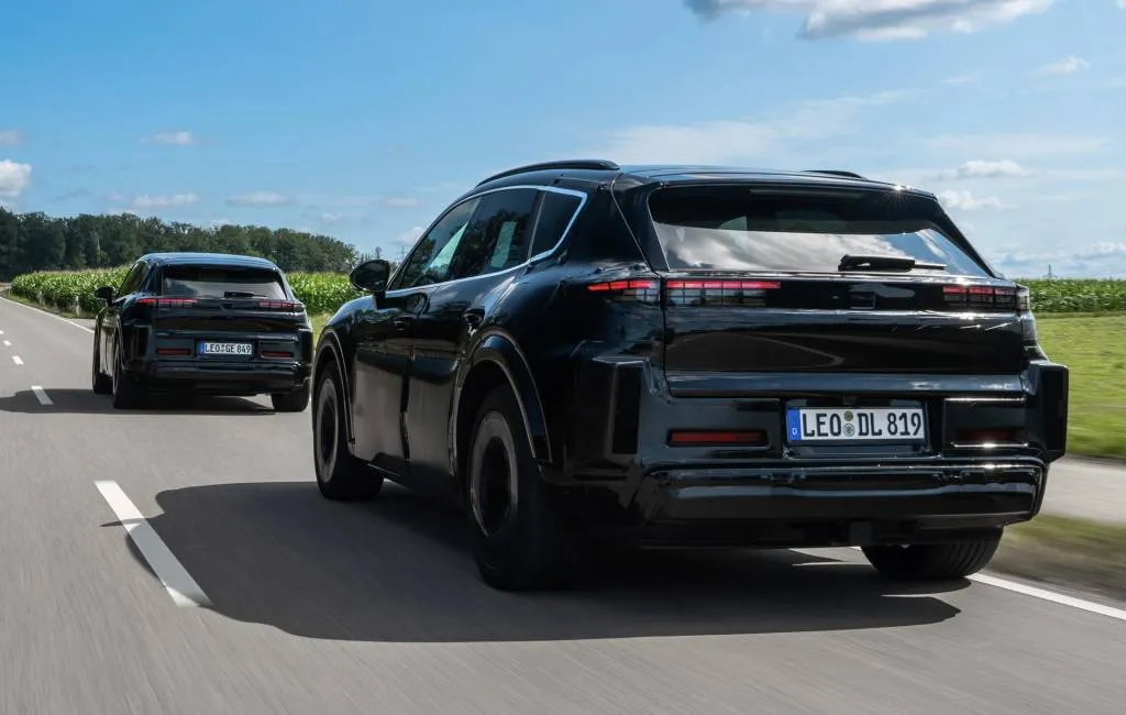 Electric Porsche Cayenne prototype