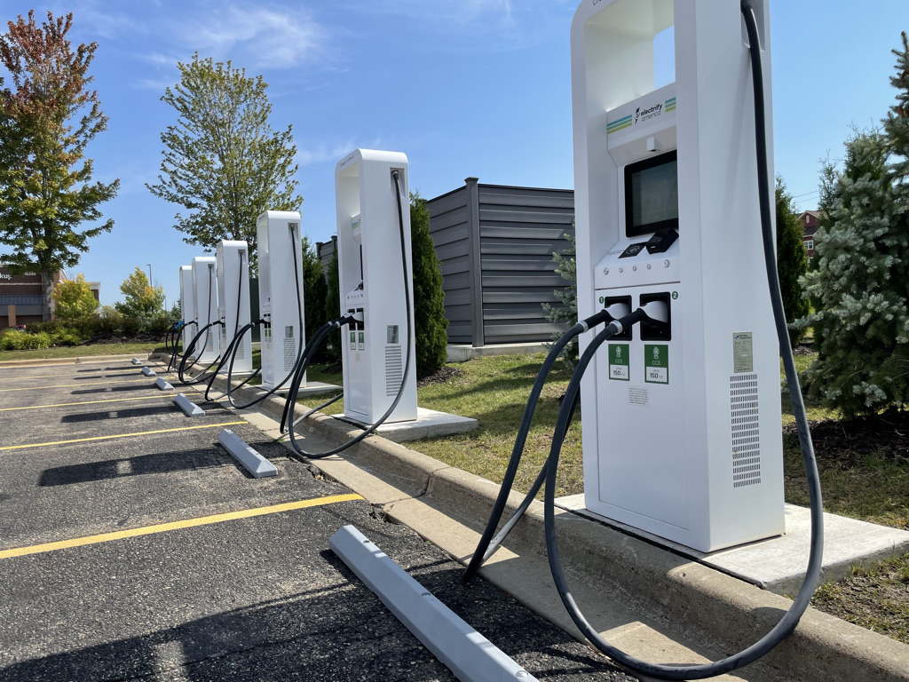 Electrify America chargers