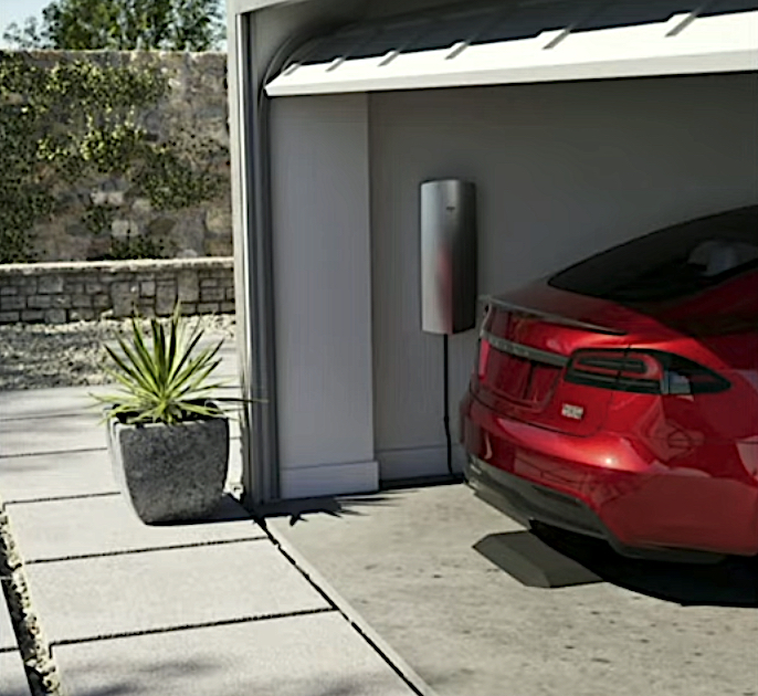 Model S wireless charging pad