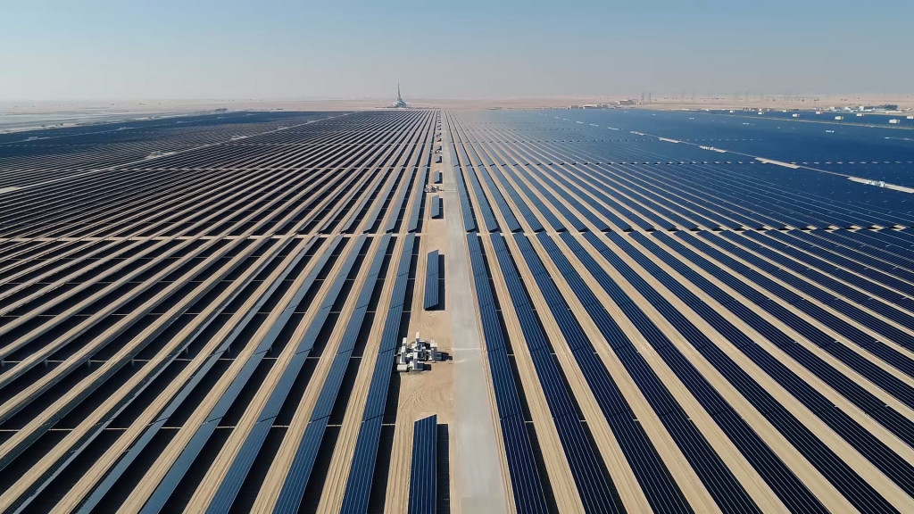 Mohammed Bin Rashid Al Maktoum Solar Park in United Arab Emirates