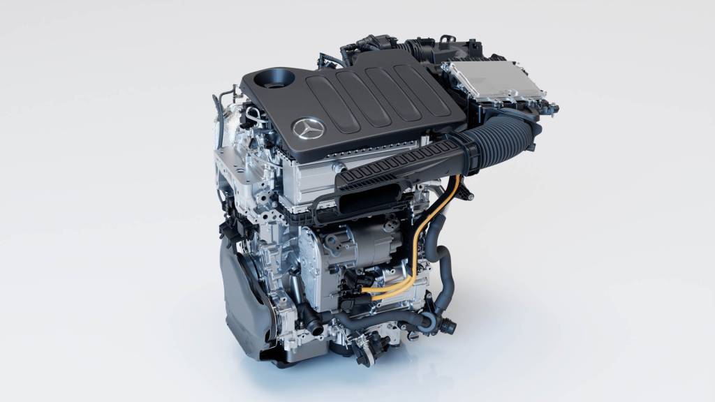 Mercedes-Benz CLA powertrain