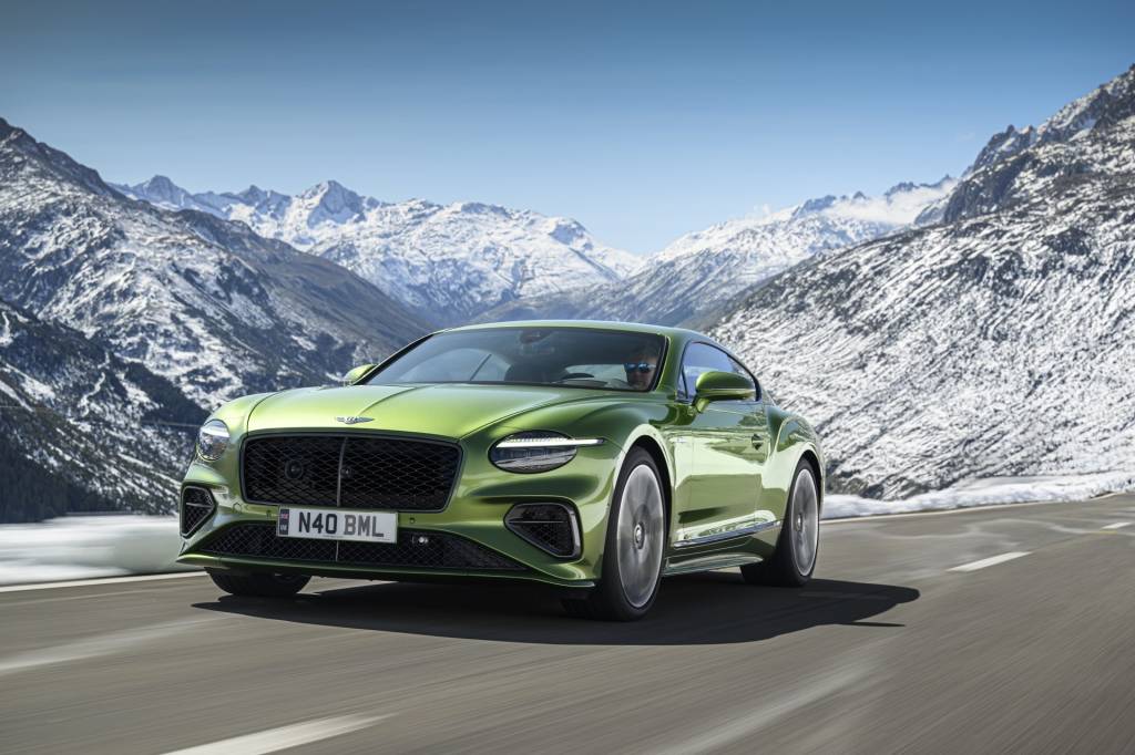 Bentley Continental GT Speed in Tourmaline Green