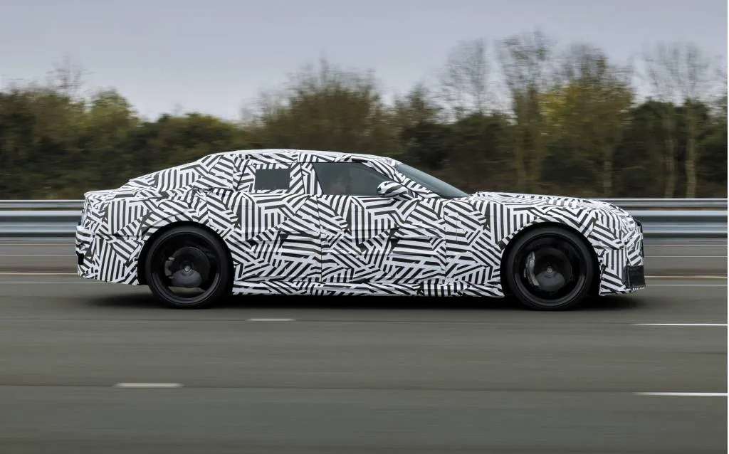 Next-generation Jaguar EV prototype