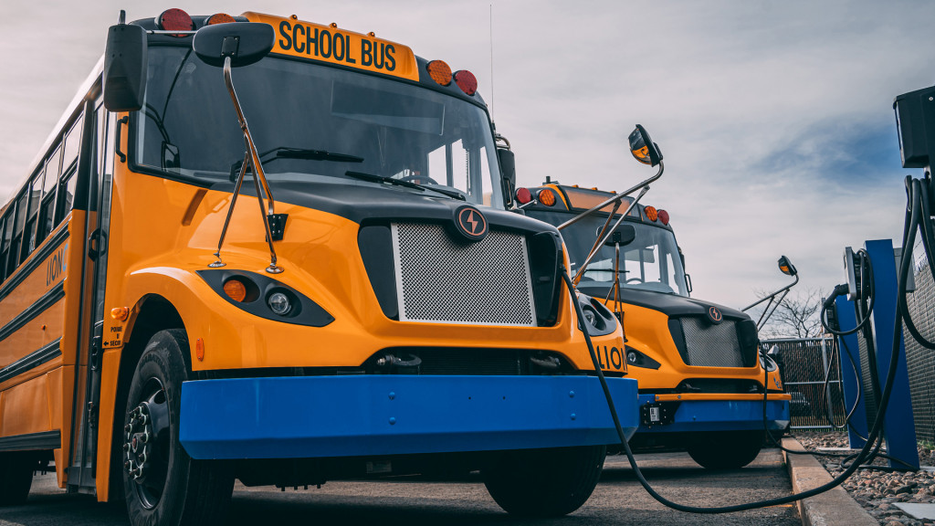 Lion C Electric School Bus