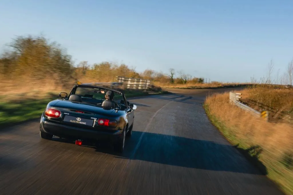 Electrogenic electric MX-5 Miata conversion