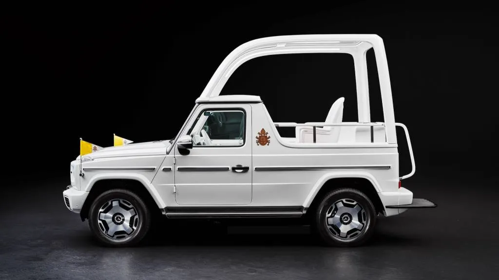 Mercedes-Benz G-Class electric Popemobile