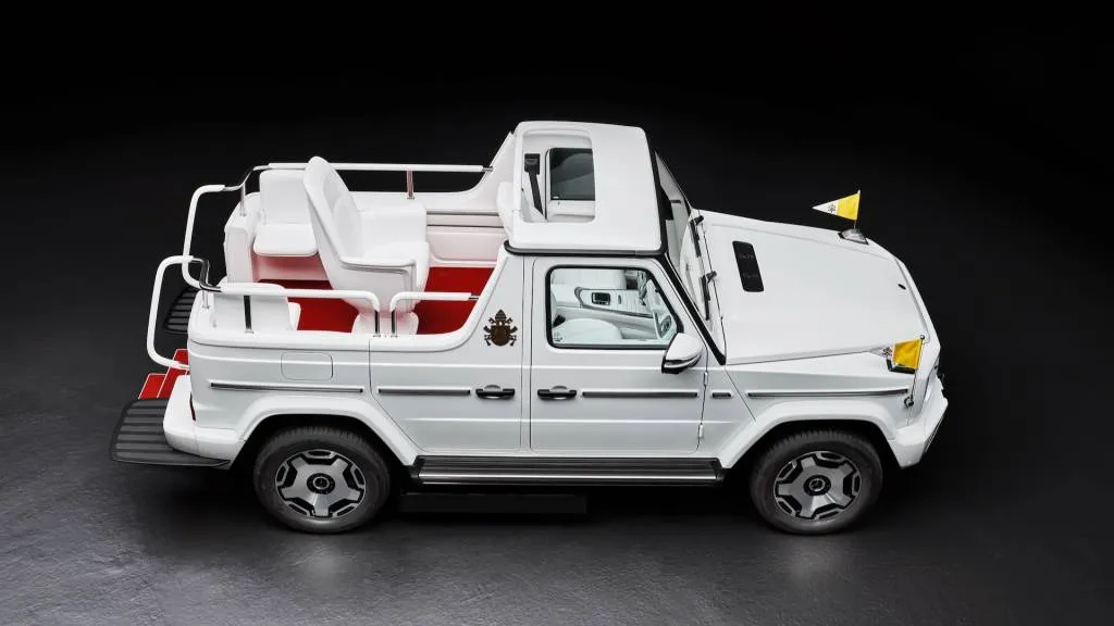 Mercedes-Benz G-Class electric Popemobile