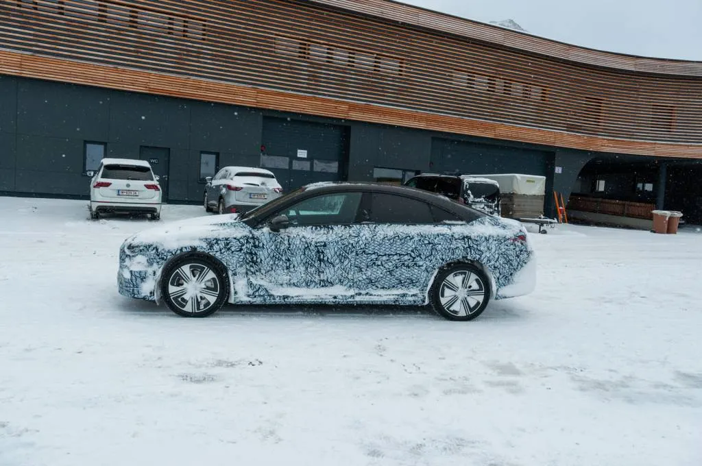 2026 Mercedes-Benz CLA EV prototype