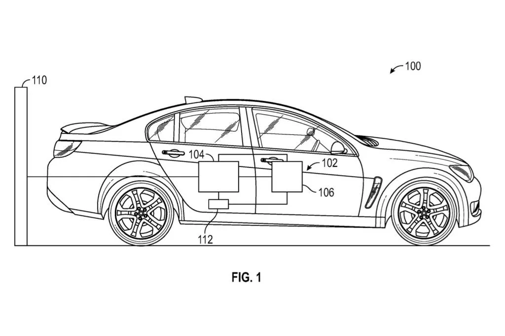 General Motors multi-port charging system patent image