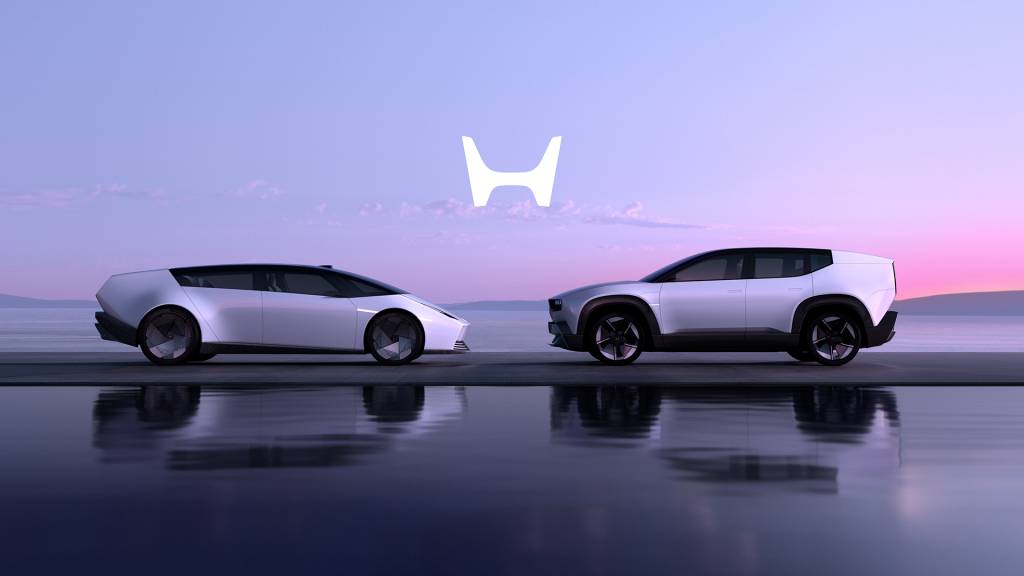 Honda 0 Saloon and 0 SUV prototypes