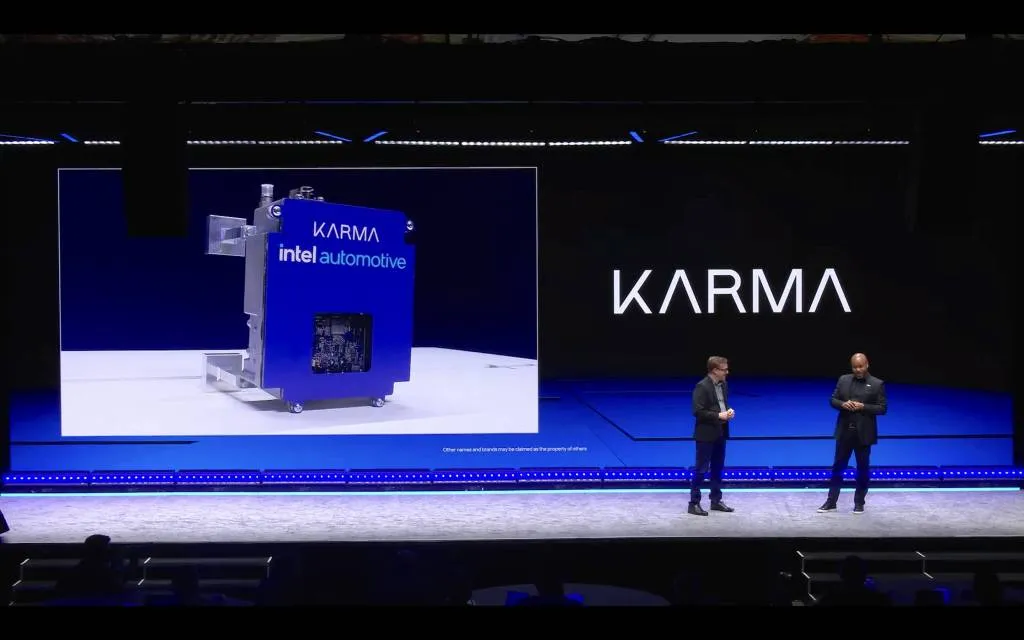 Intel and Karma co-branded inverter for software-defined EVs - CES 2025