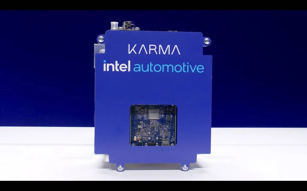 Intel and Karma co-branded inverter for software-defined EVs - CES 2025