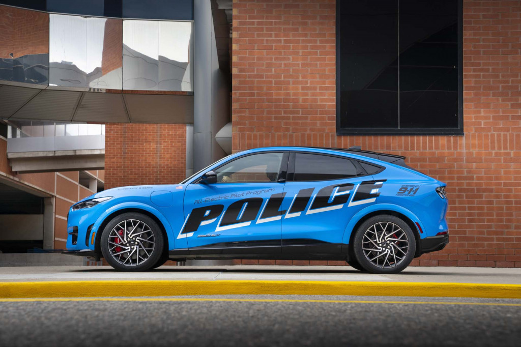 2021 Ford Mustang Mach-E police pilot vehicle