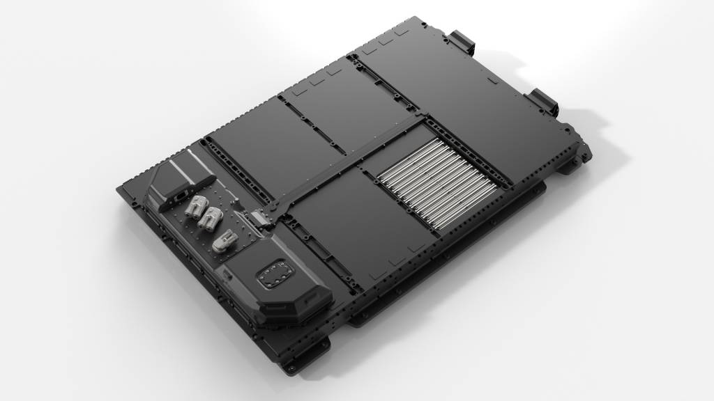 Mercedes-Benz EQS solid-state battery prototype